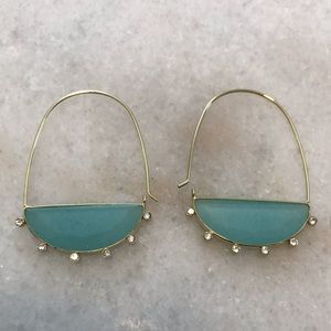 Anthropologie Turquoise Earrings